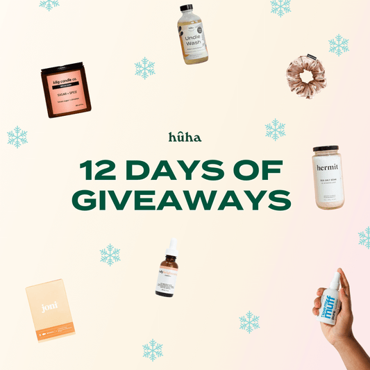 12 Days of Giveaways at Huha