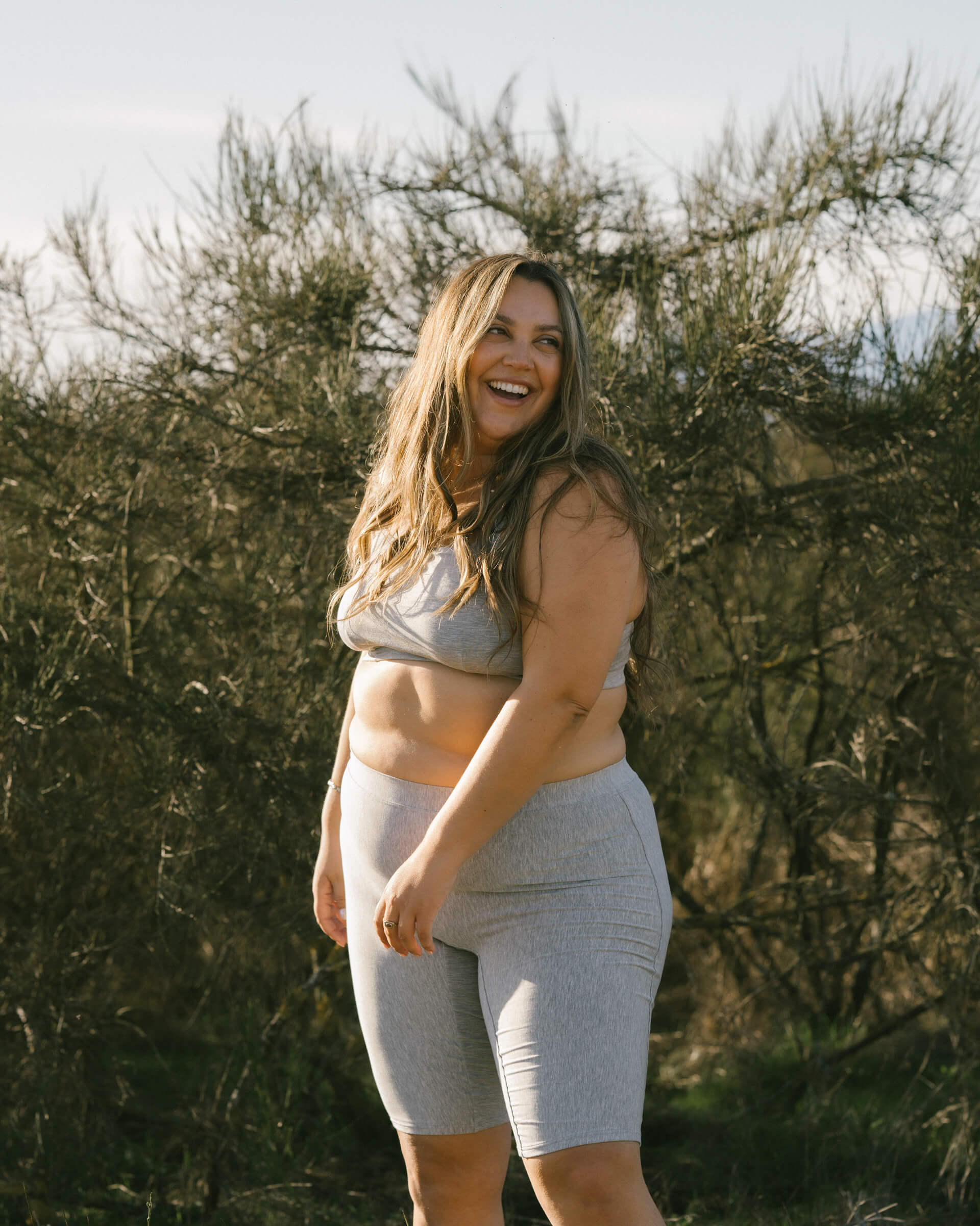Grey Bike Short | Huha Underwear – huha