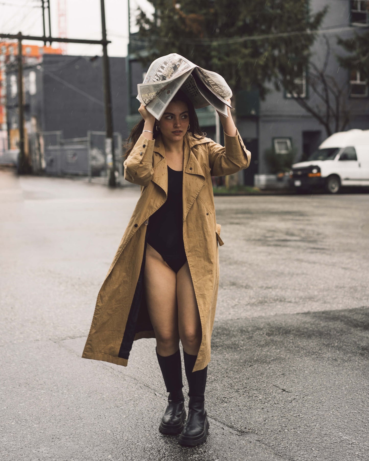 Black | Model is wearing size M