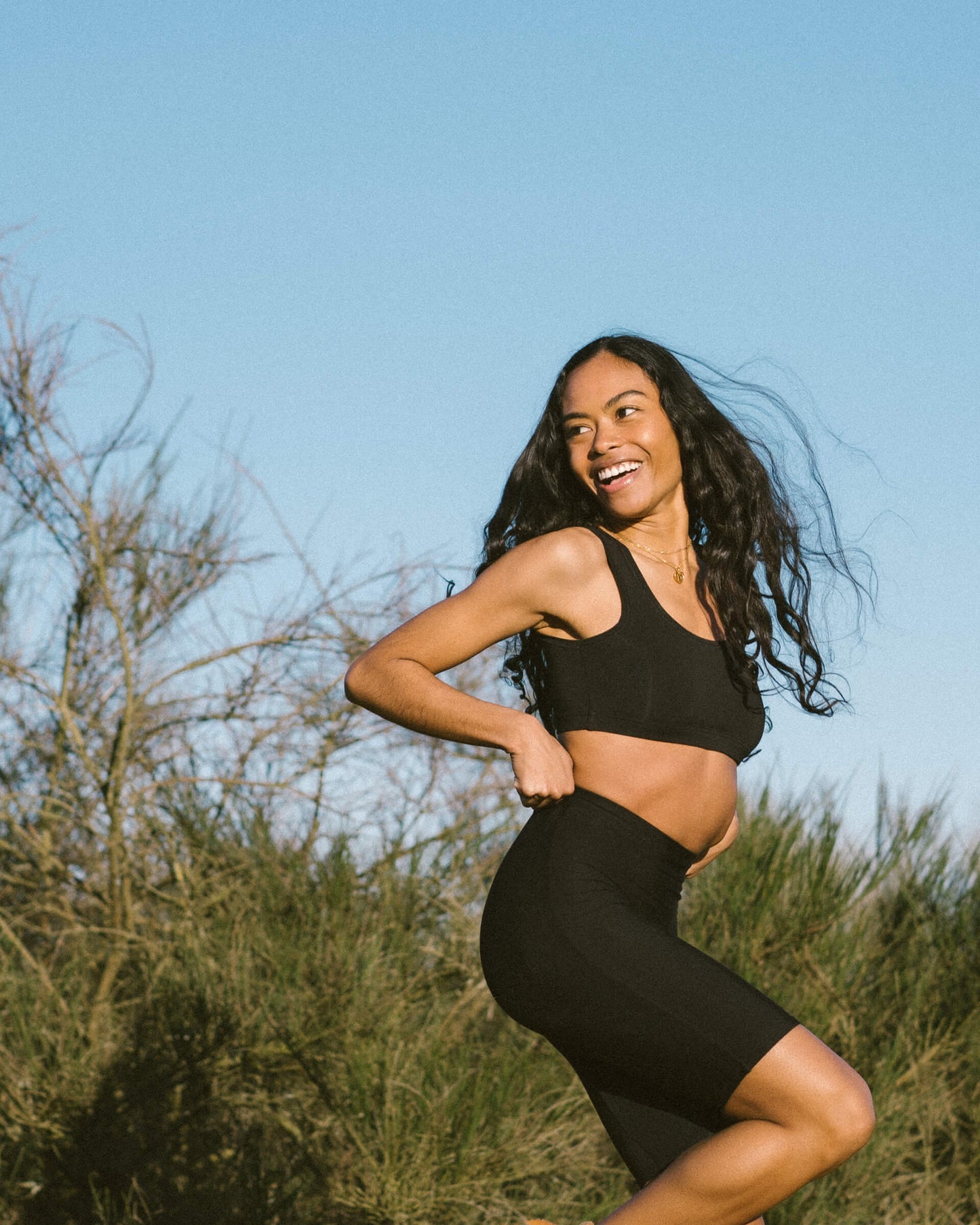 Black | Model is wearing size XS