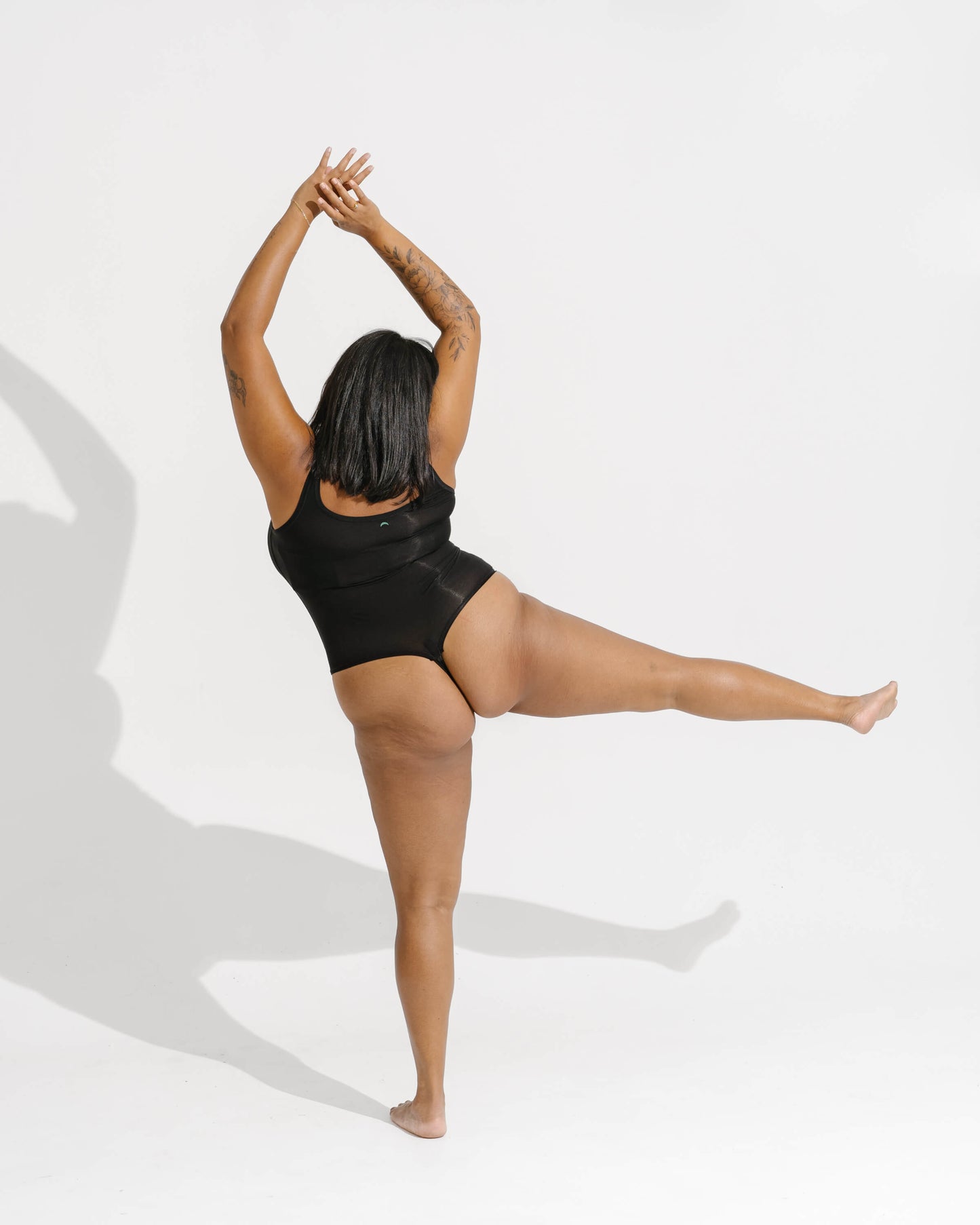 Black | Model is wearing size 2XL