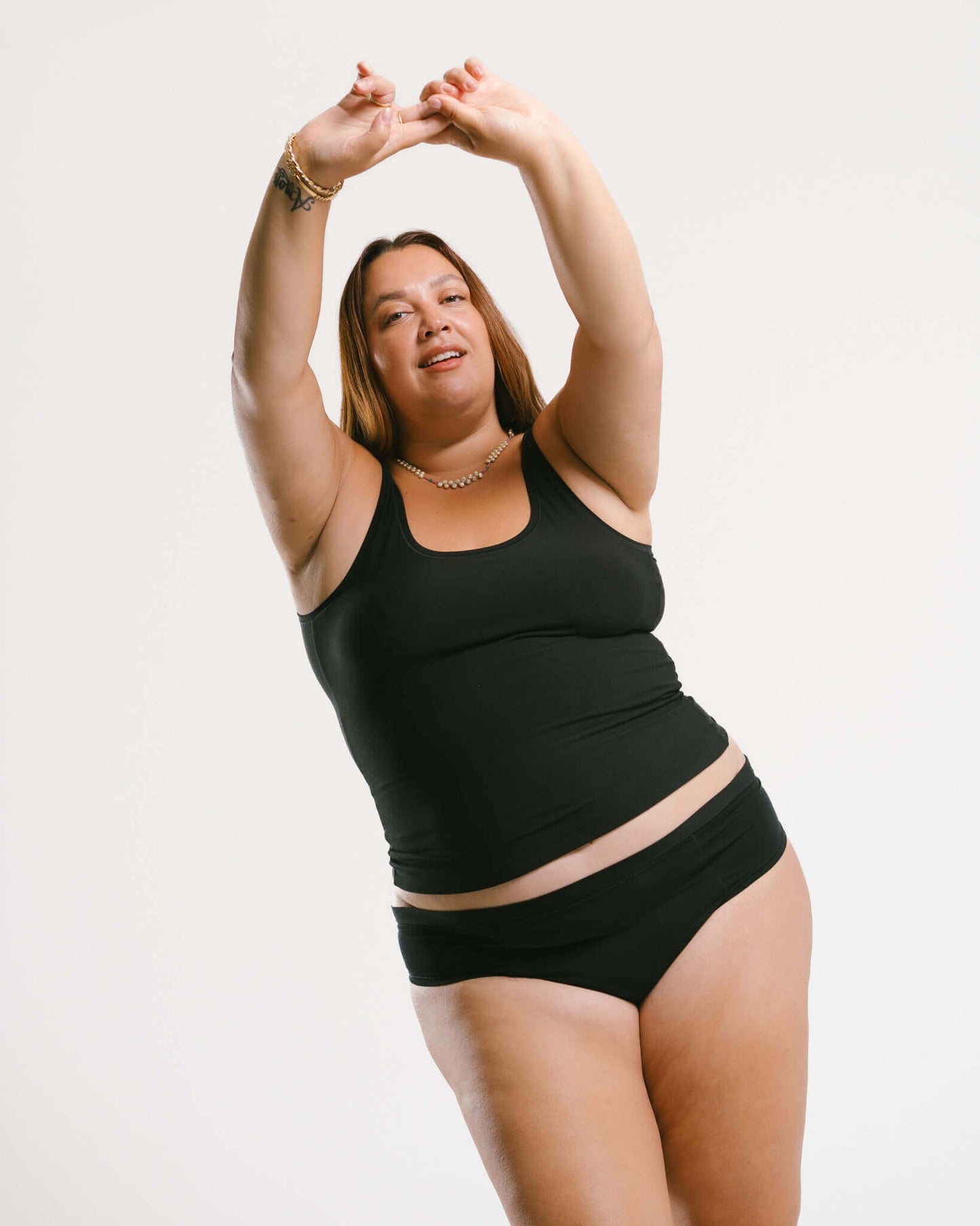 Black | Model wearing size 2XL