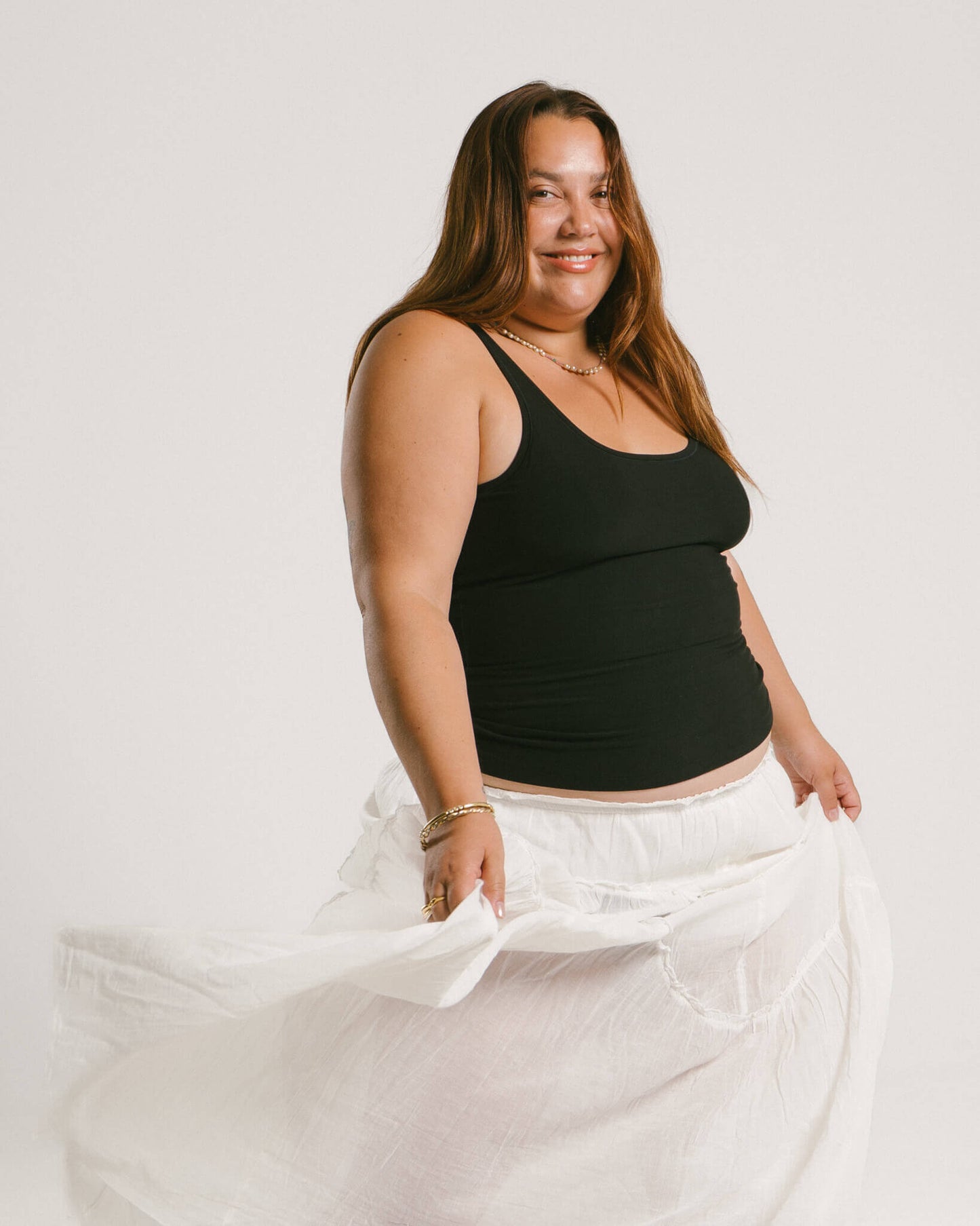 Black | Model wearing size 2XL