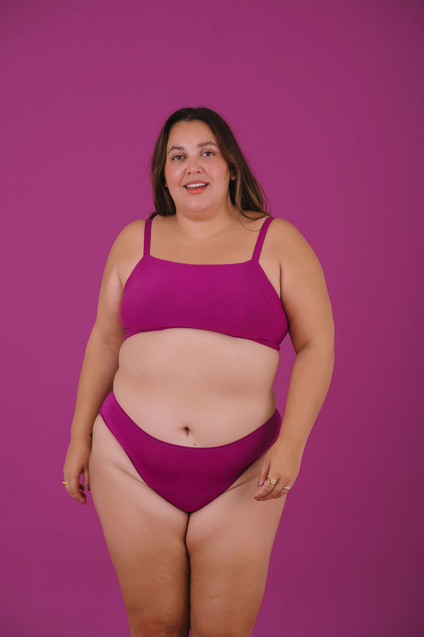 Berry | Model is wearing size 2XL