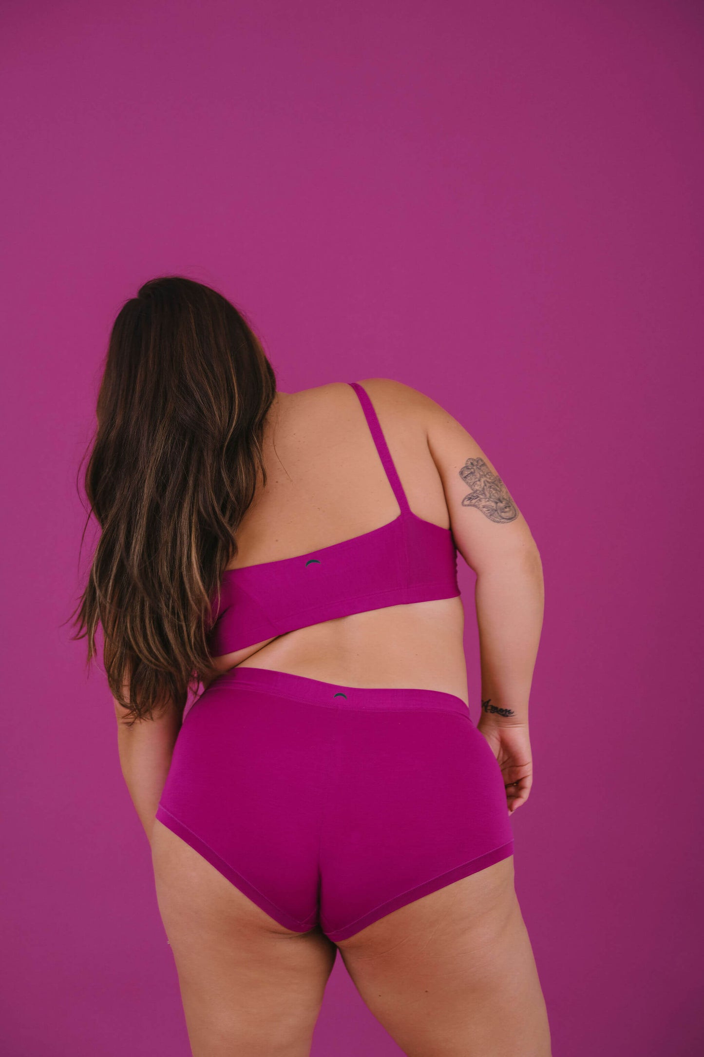 Berry | Model is wearing size 2XL