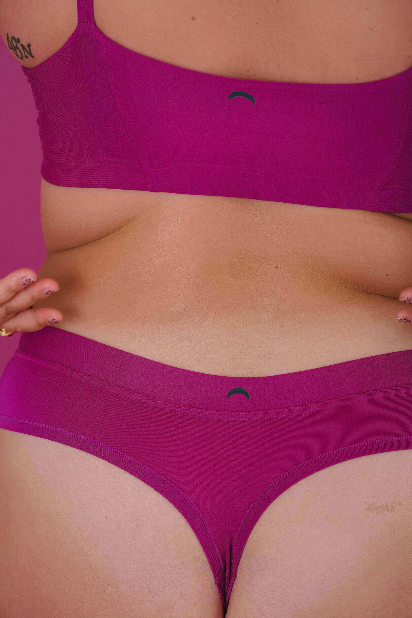 Berry | Model is wearing size 2XL