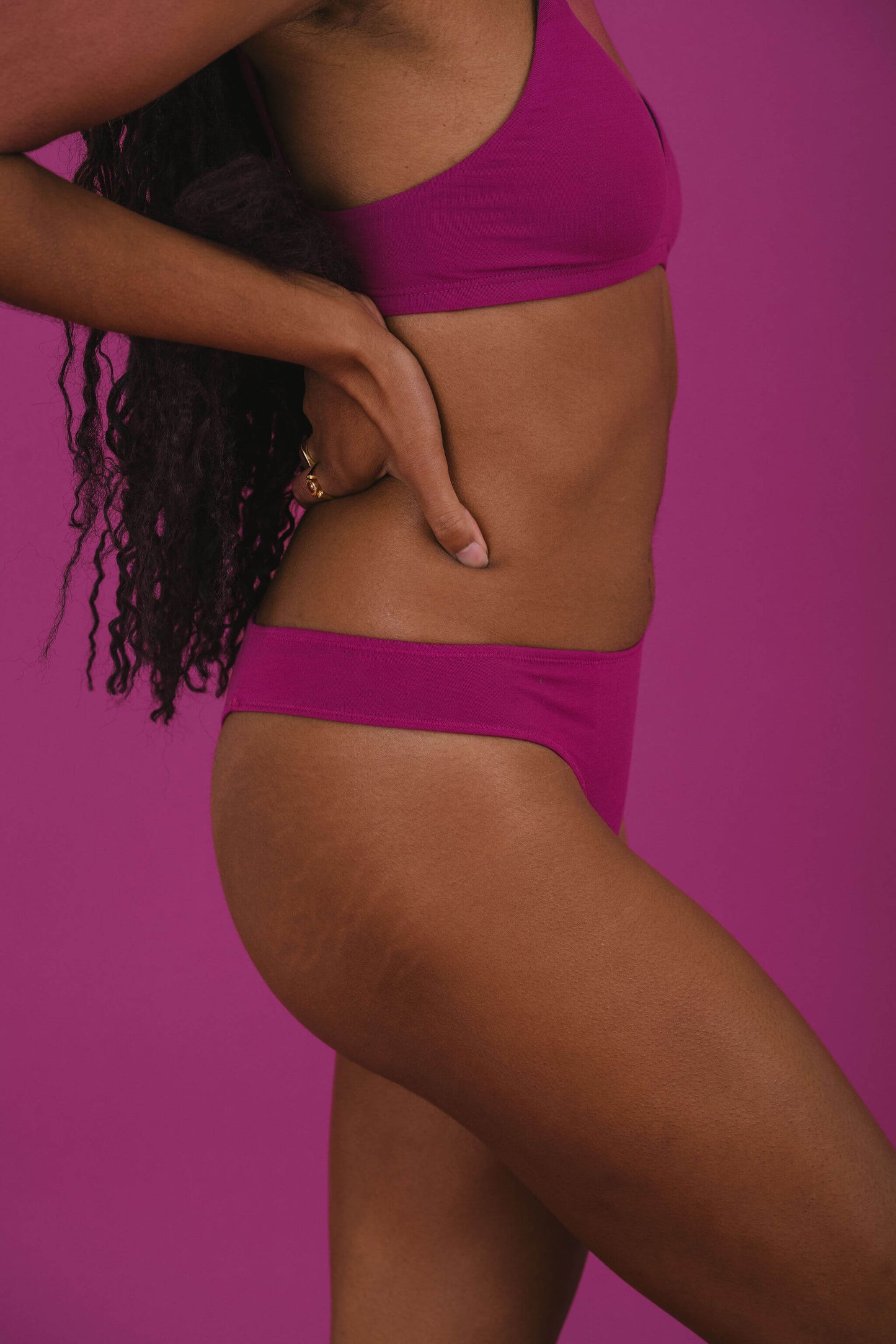 Berry | Model is wearing size XS