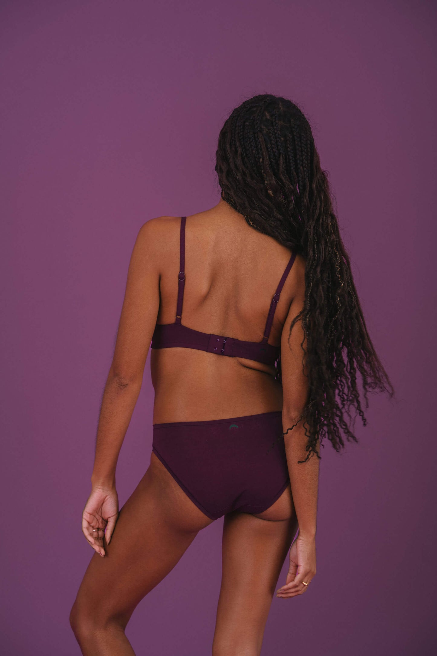 Plum | Model is wearing size XS