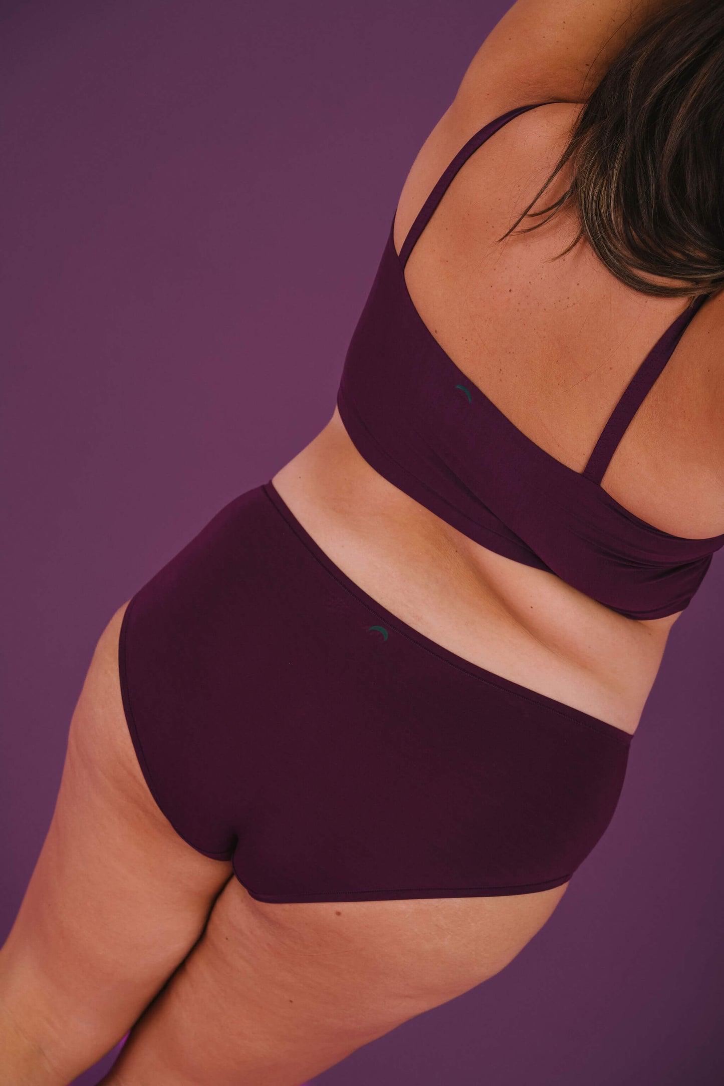Plum | Model is wearing size 2XL