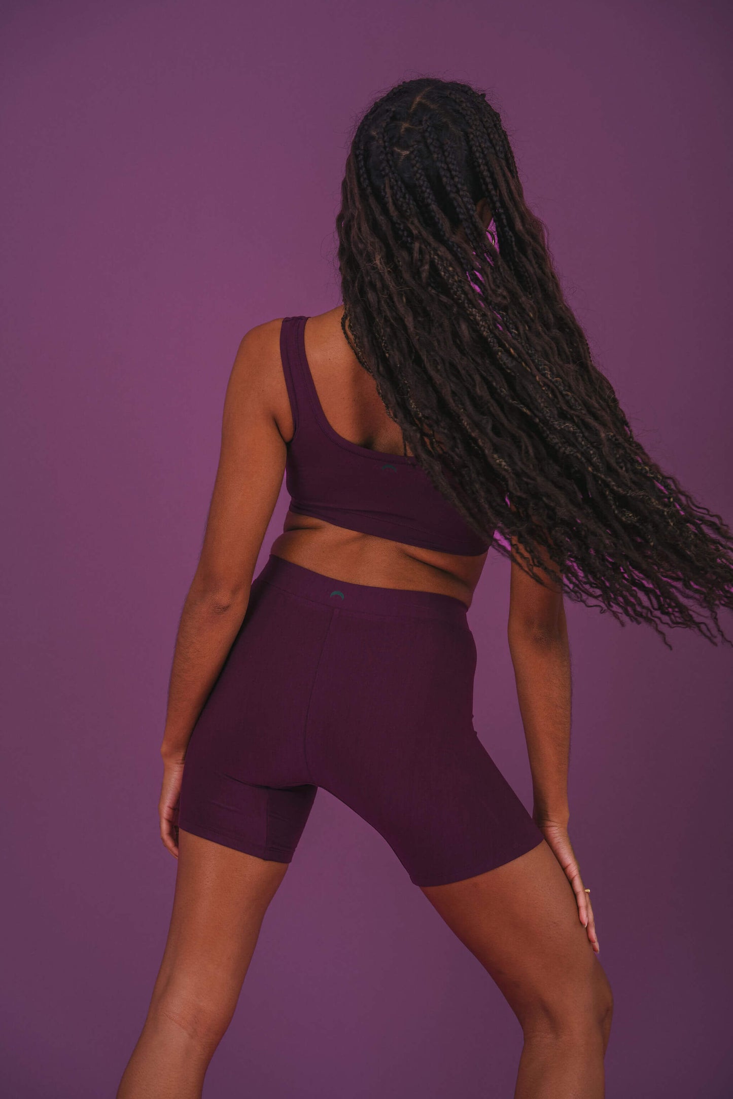 Plum | Model is wearing size XS