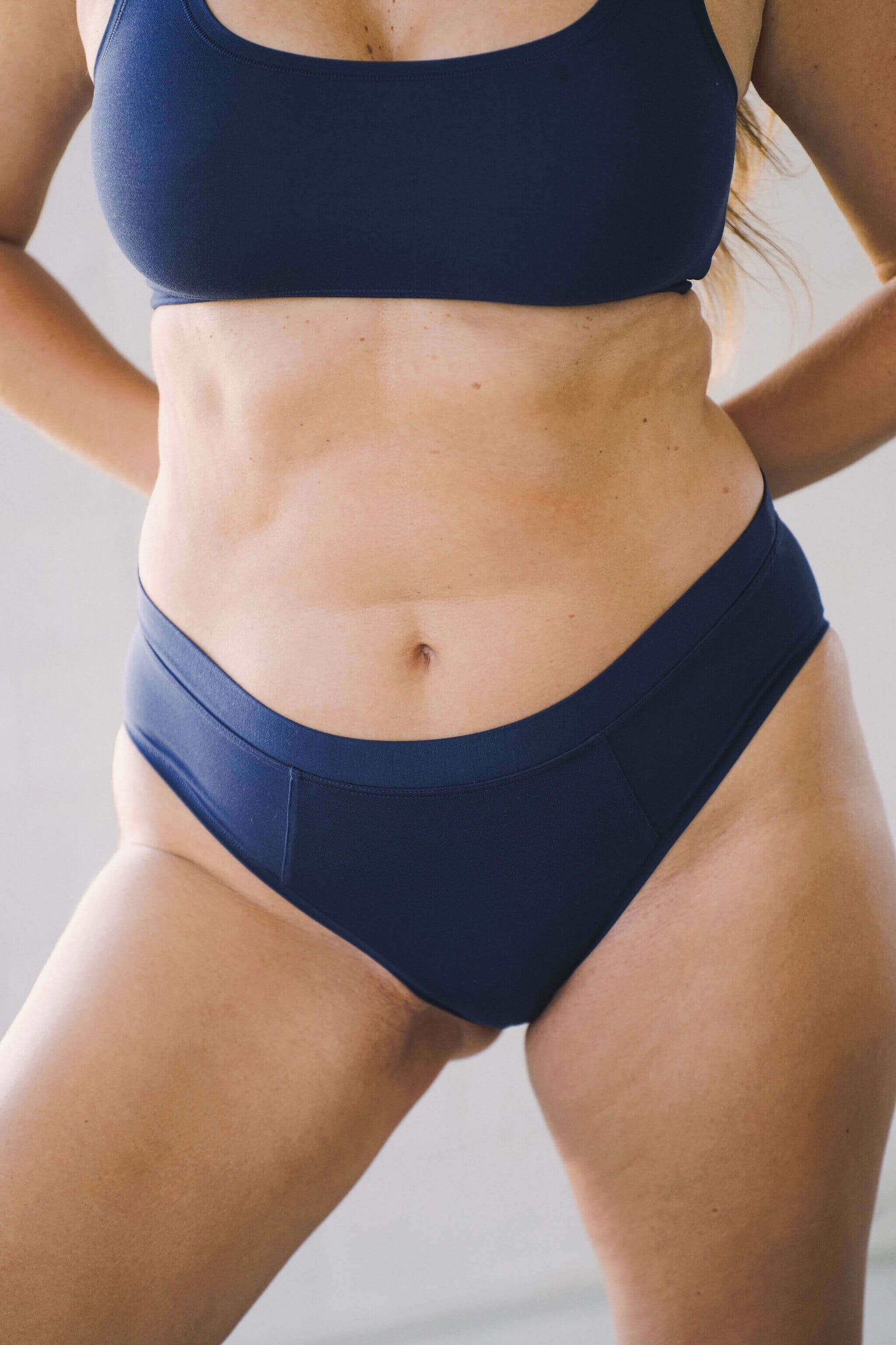 Navy | Model is wearing size M