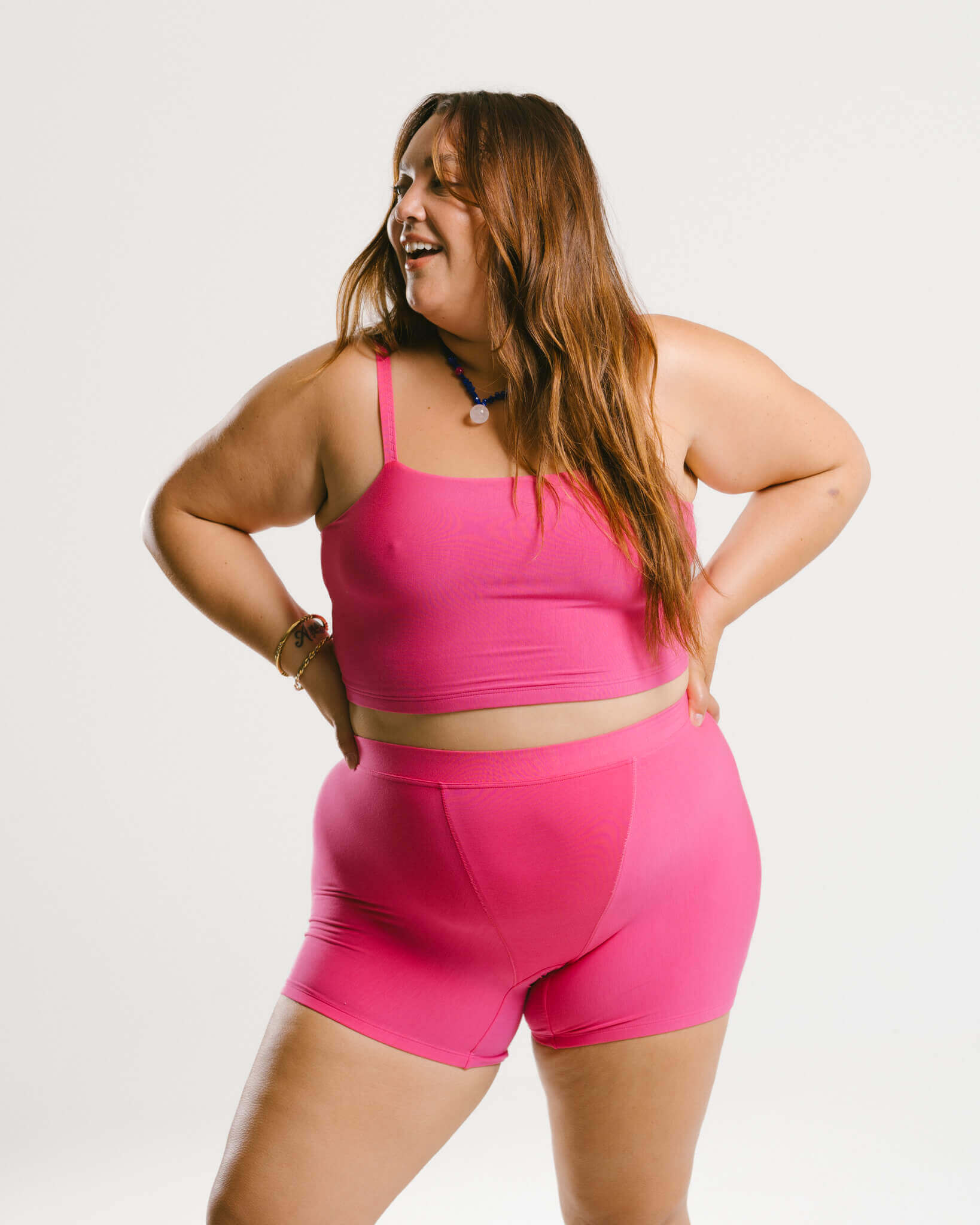 Fuchsia | Model wearing size 2XL