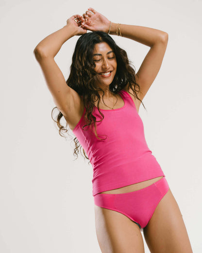 Fuchsia | Model is wearing size XS