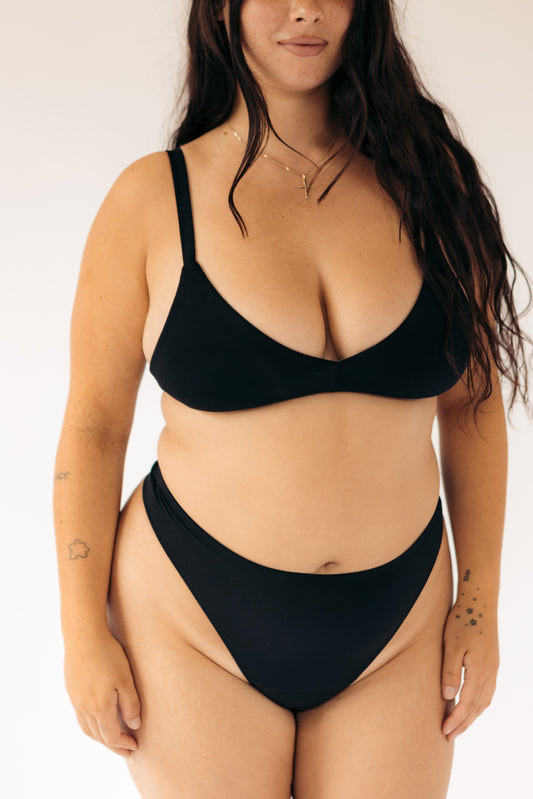 Seamless High Rise Thong