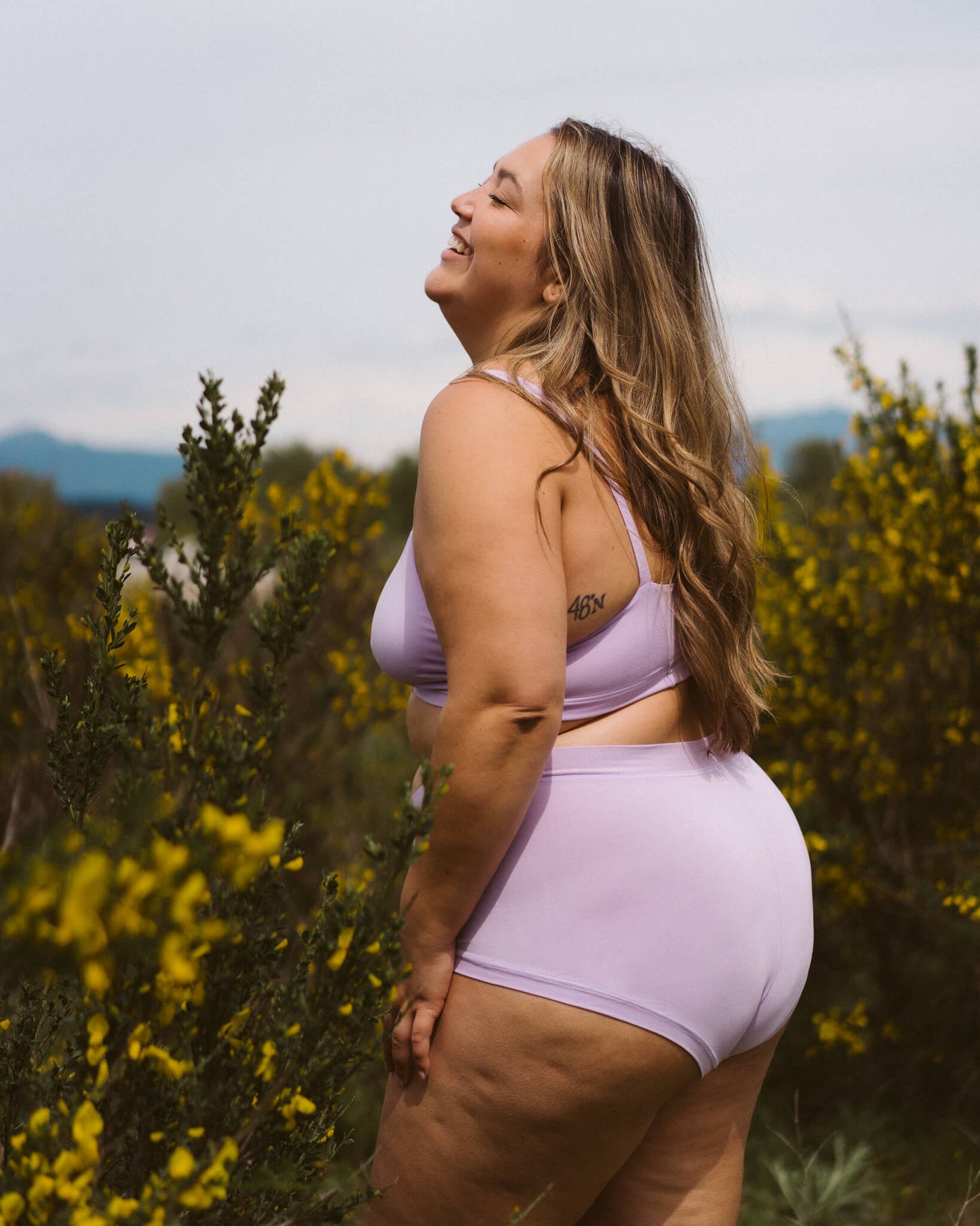 Lilac | Model wearing size 2XL