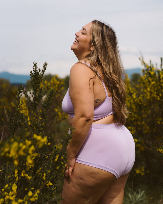 Lilac | Model wearing size 2XL