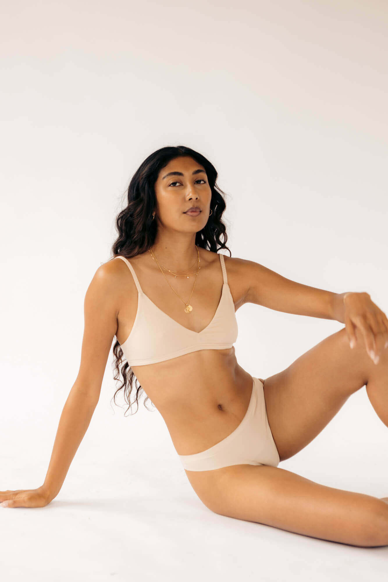 Beige | Model is wearing size XS