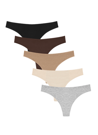 Low Profile Thong 5-Pack