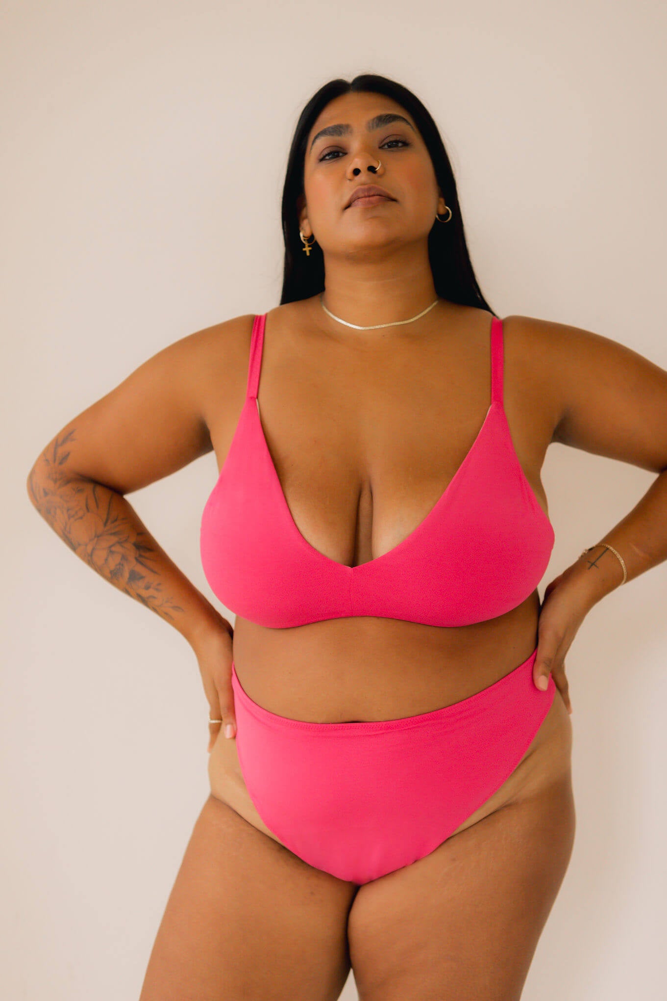 Awareness Pink (Limited) | Model wearing size 3XL