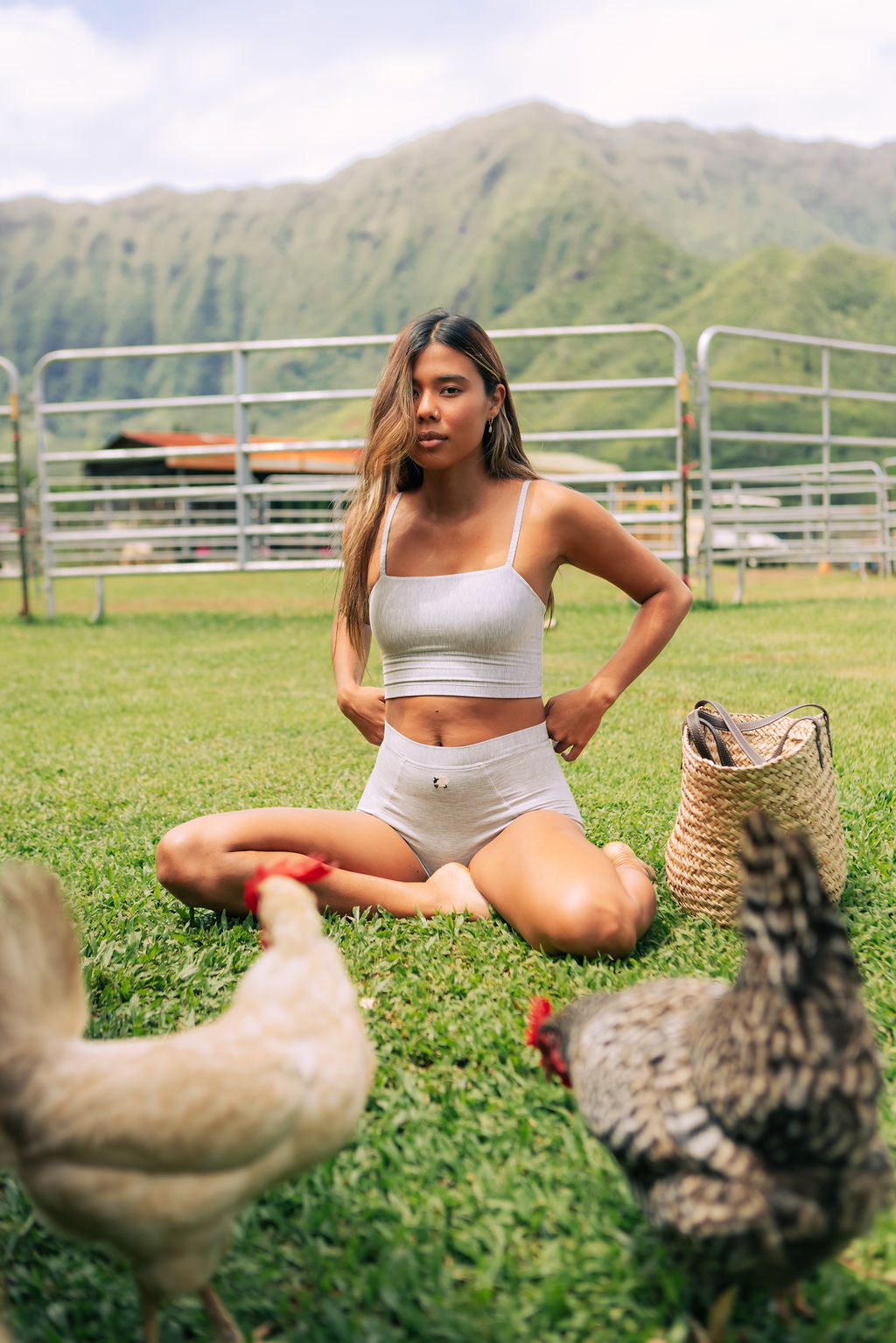 Sheep / Grey | Model is wearing size S