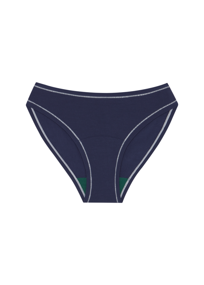 Navy / White