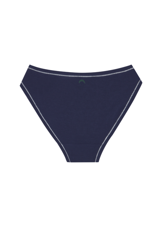 Navy / White