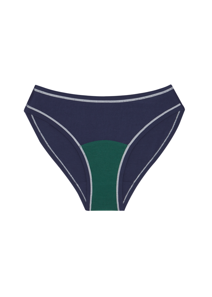 Navy / White