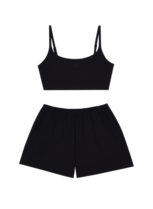 Foundation Bralette + Everywhere Short Set