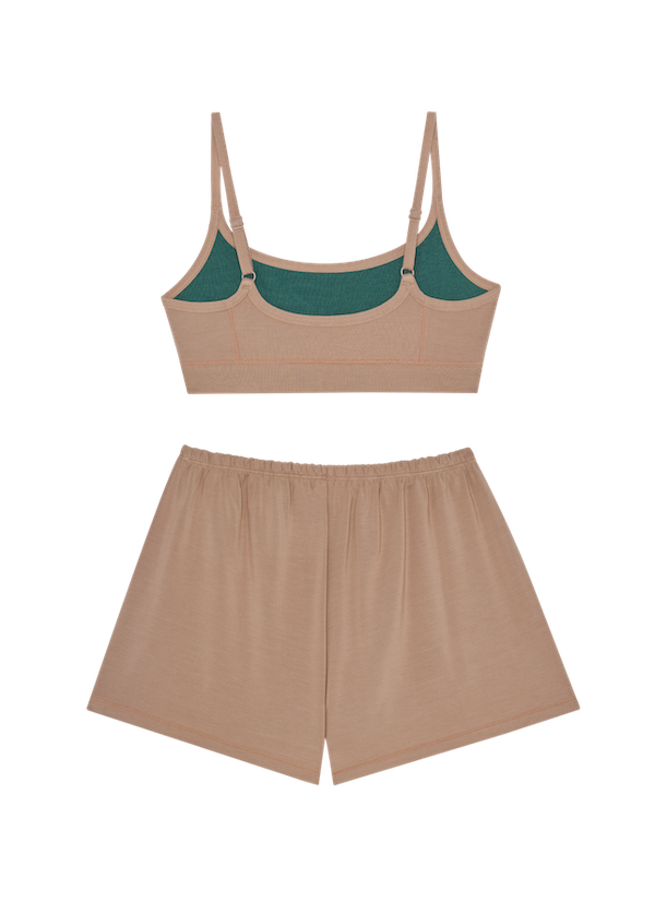 Foundation Bralette + Everywhere Short Set