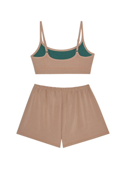 Foundation Bralette + Everywhere Short Set