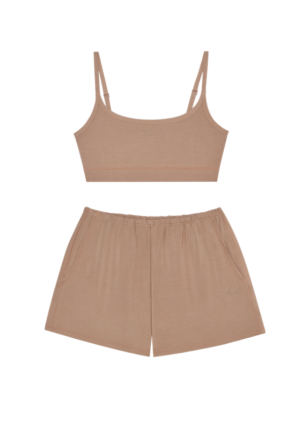 Foundation Bralette + Everywhere Short Set