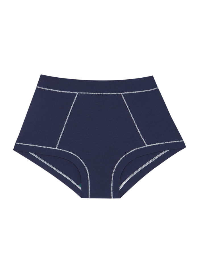 Navy / White