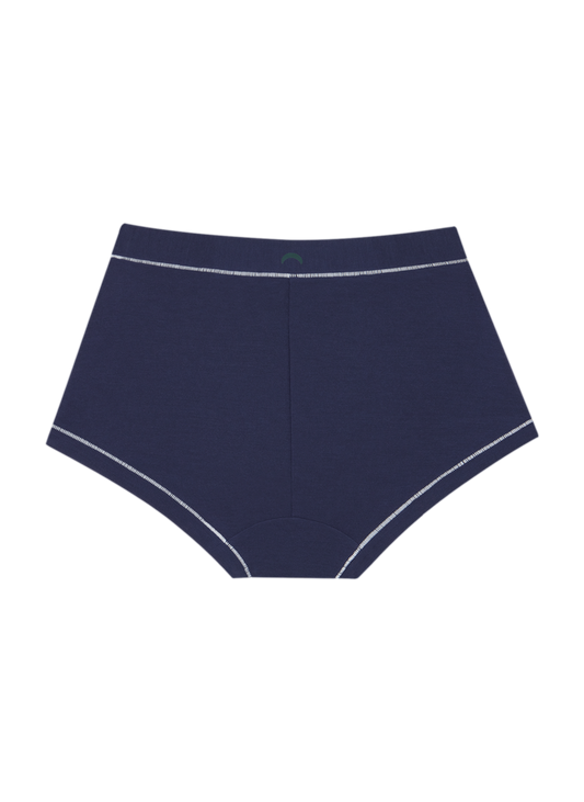 Navy / White