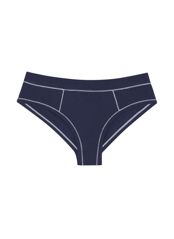 Navy / White