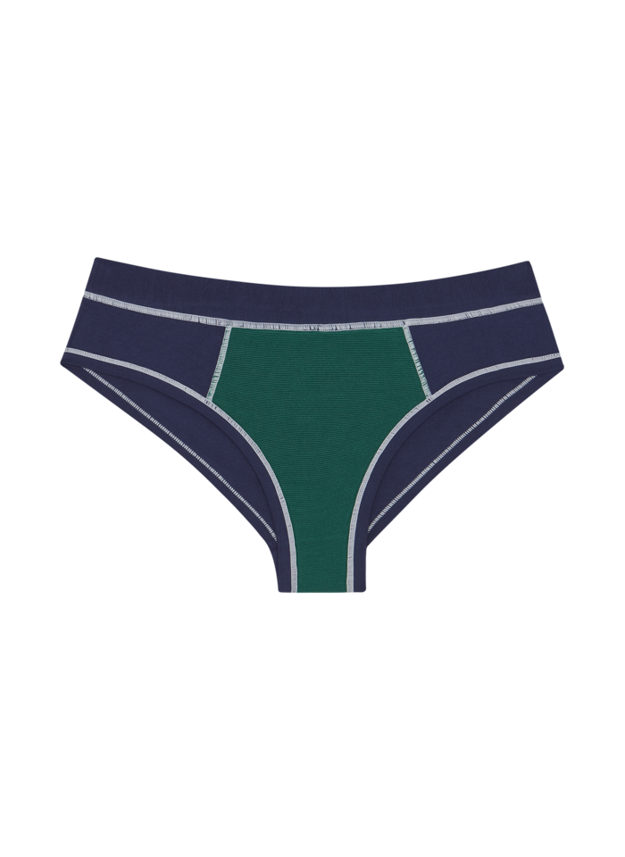 Navy / White