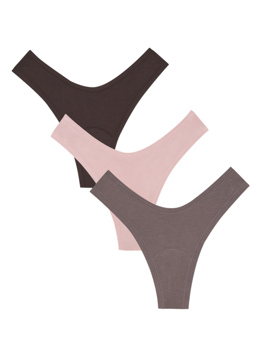 Dipped Thong 3-Pack