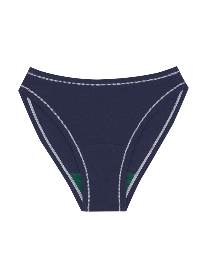 Navy / White