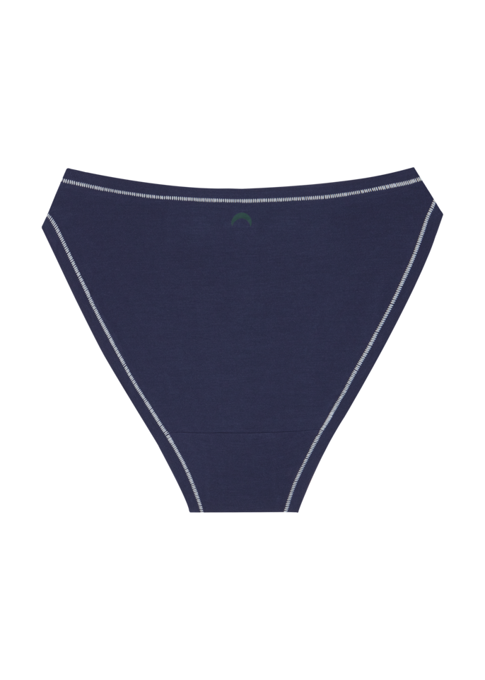 Navy / White
