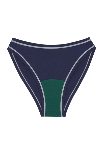 Navy / White