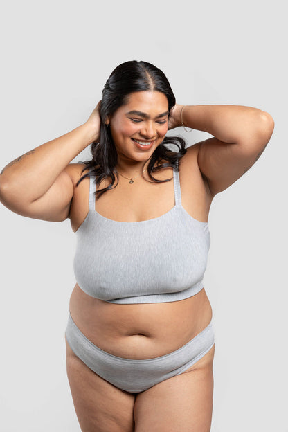 Grey | Model is wearing size 2XL