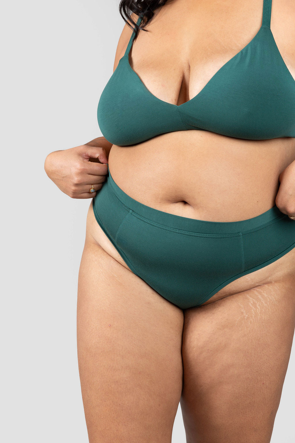 Green | Model is wearing size 2XL