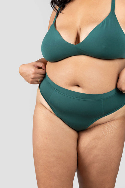 Green | Model is wearing size 2XL