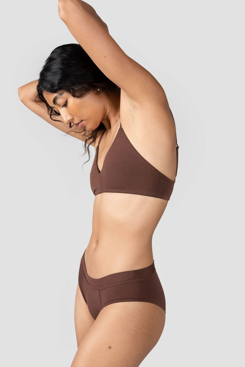 Brown | Model is wearing size XS