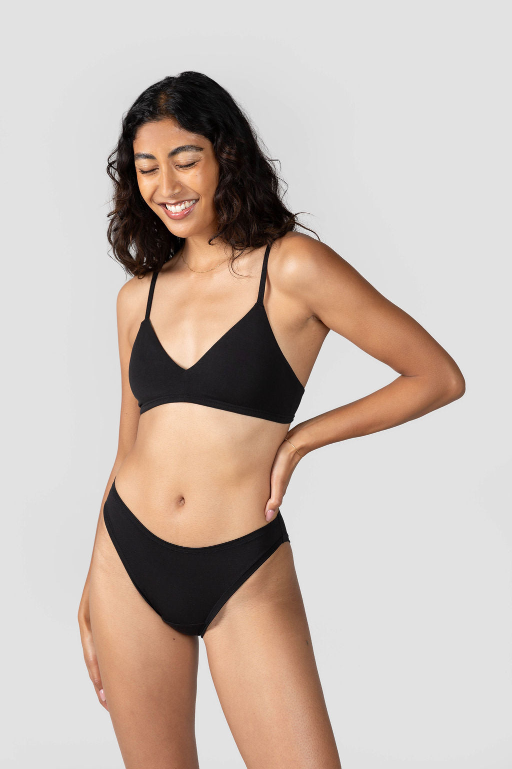 Black | Model is wearing size XS