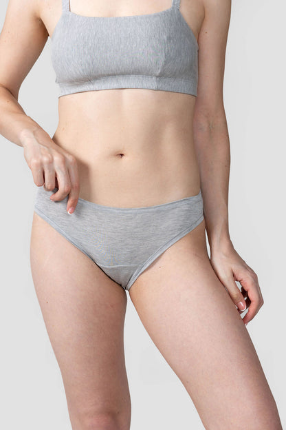 Grey | Model is wearing size M