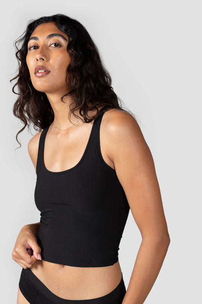 Black | Model is wearing XS