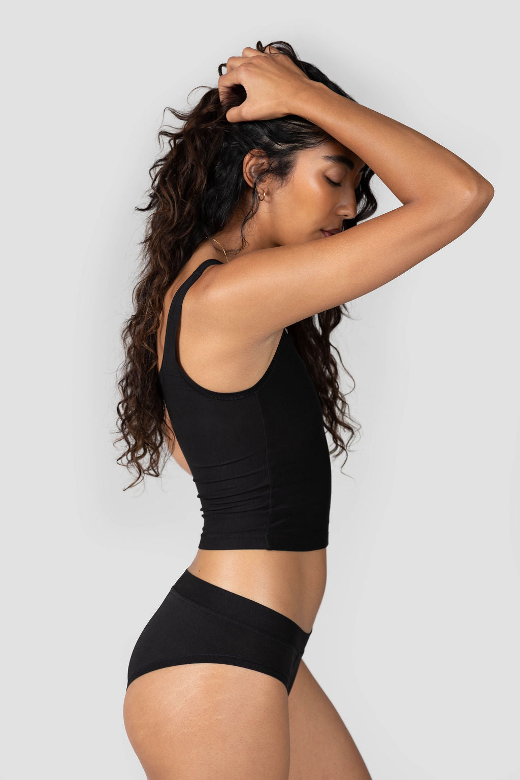 Black | Model is wearing XS