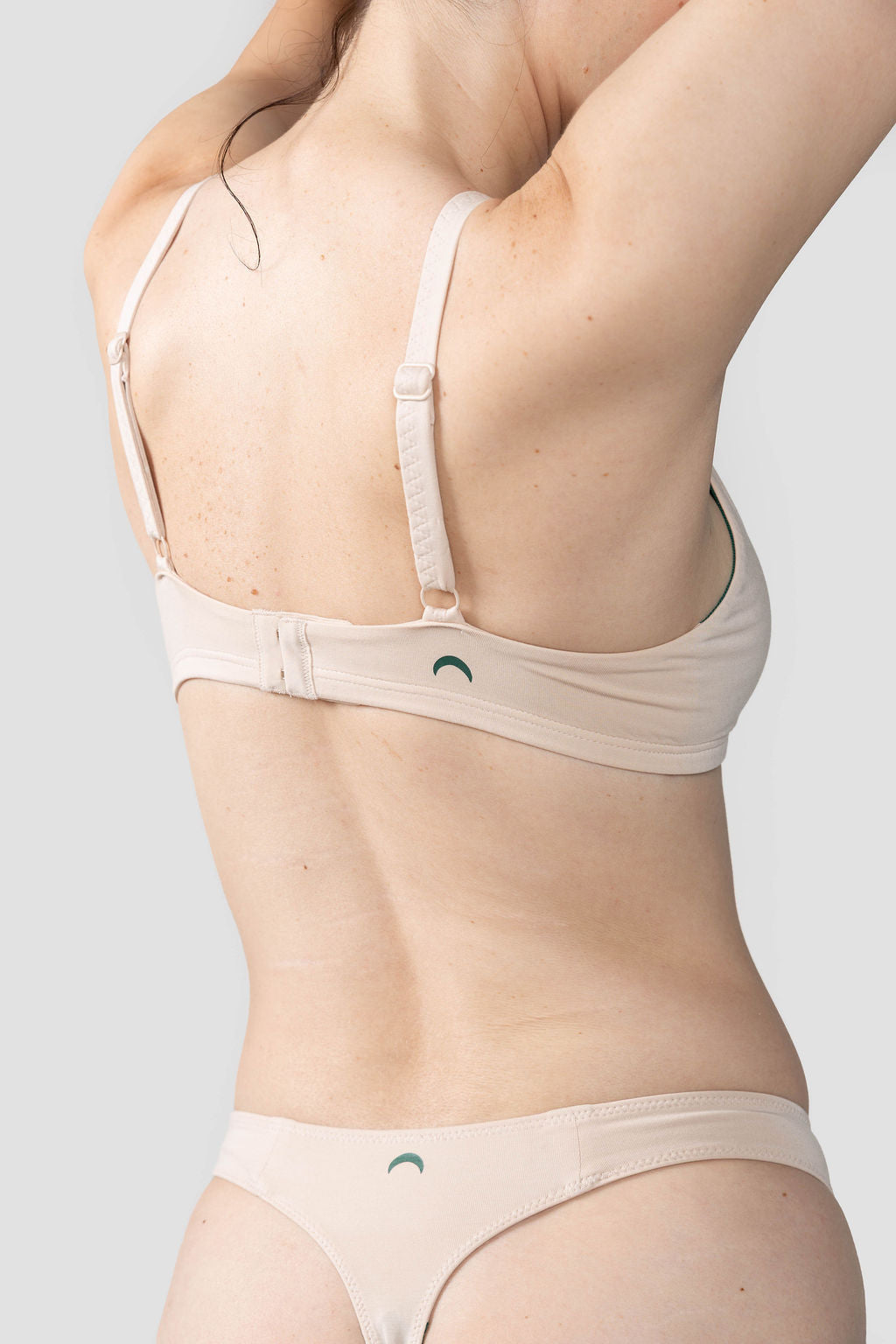 Beige | Model is wearing size M