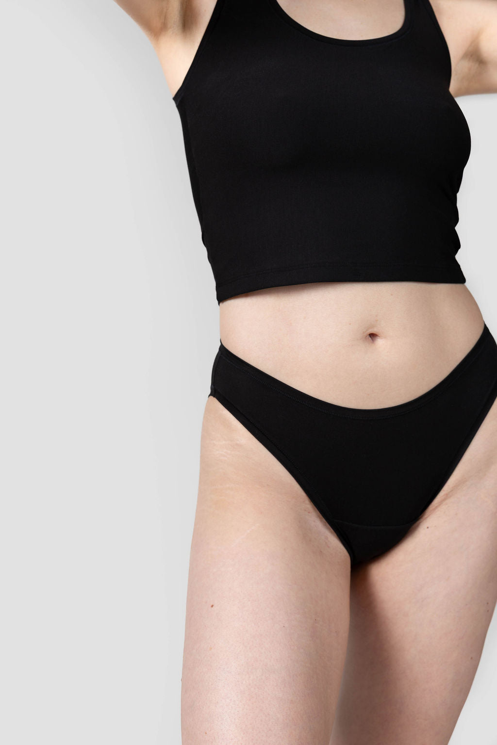 Black | Model is wearing size M