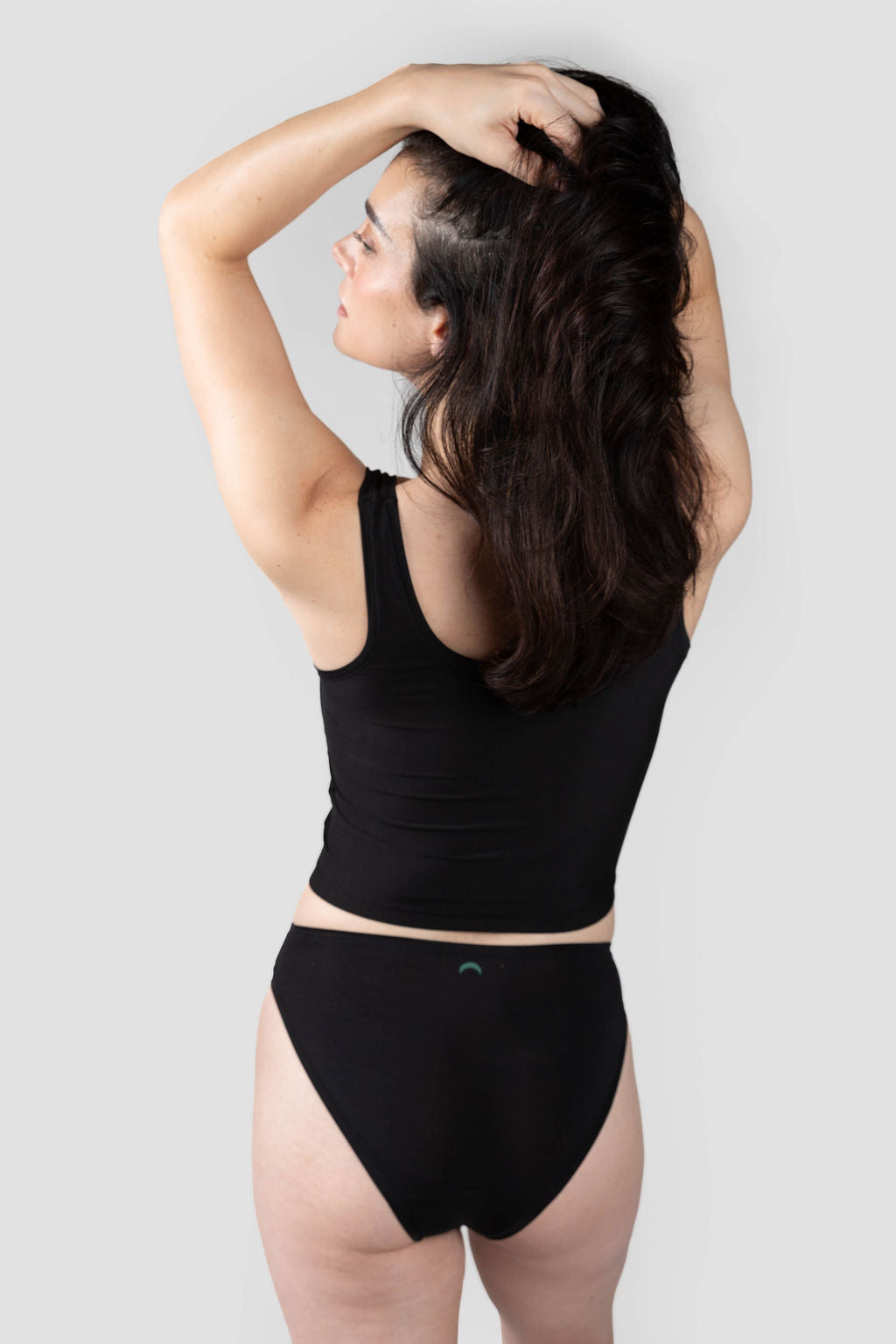 Black | Model is wearing size M